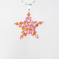 Pendant 30cm - Cassiopeia-Silver Chain - Pendant 30cm - Laiton argenté